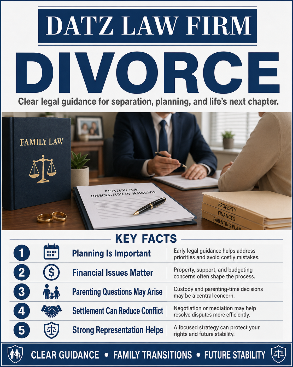 Divorce Attorney Infographic
